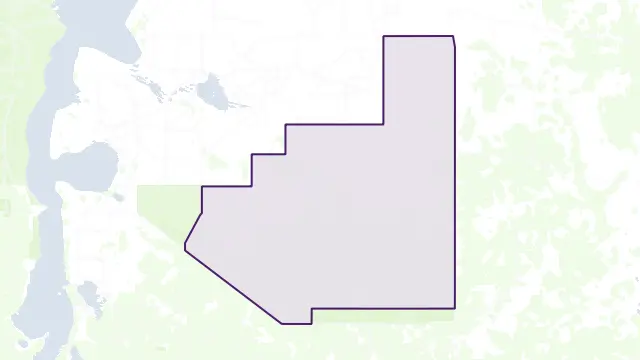 Karroun Hill Area Boundary Map