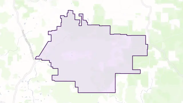 Kingston Area Boundary Map
