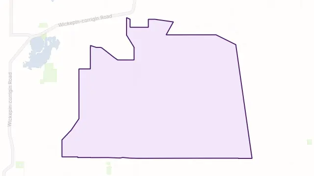 Kirk Rock Area Boundary Map