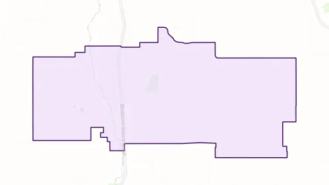 Koojan Area Boundary Map