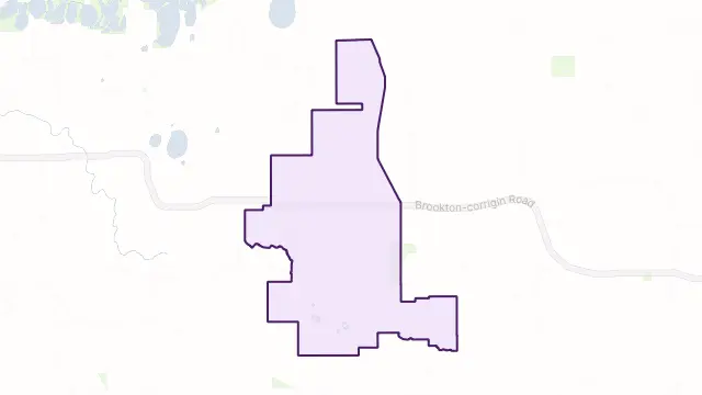 Kweda Area Boundary Map