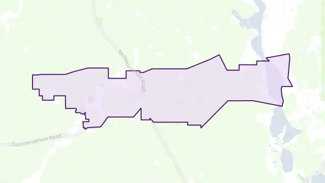 Latham Area Boundary Map