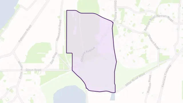 Leda Area Boundary Map