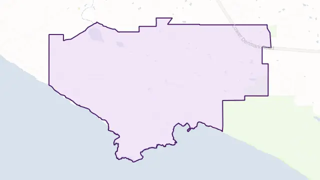 Lowlands Area Boundary Map