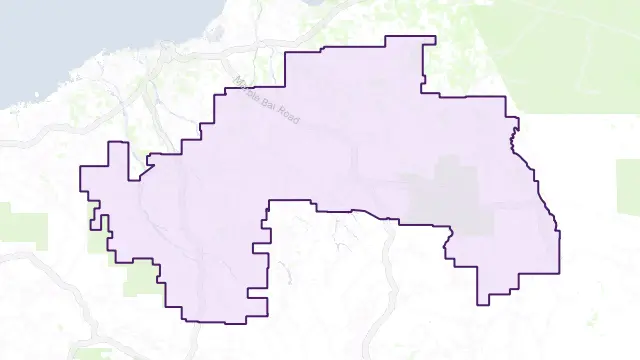 Marble Bar Area Boundary Map