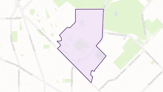 Menora Area Boundary Map