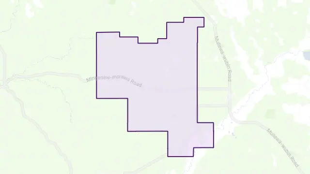 Merkanooka Area Boundary Map