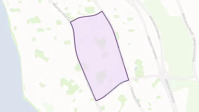 Merriwa Area Boundary Map