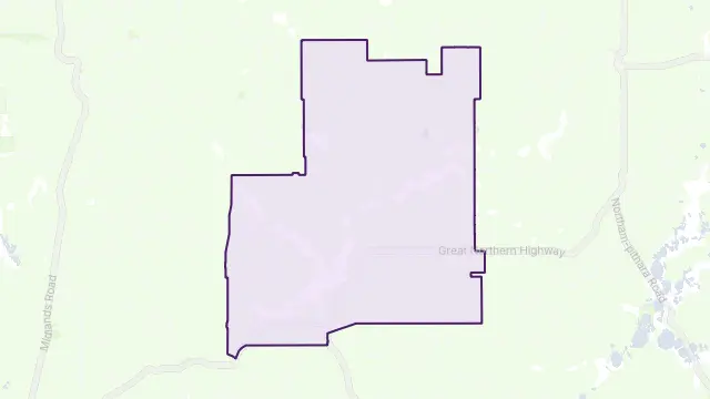 Miling Area Boundary Map