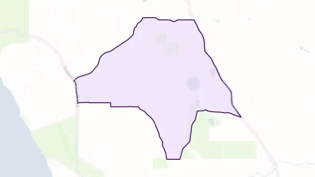 Mimegarra Area Boundary Map