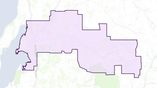 Minilya Area Boundary Map