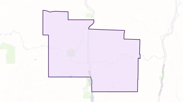 Mogumber Area Boundary Map