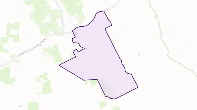 Mokine Area Boundary Map
