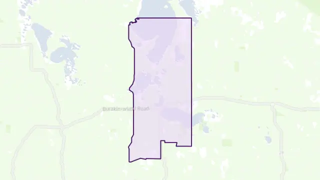 Mollerin Area Boundary Map