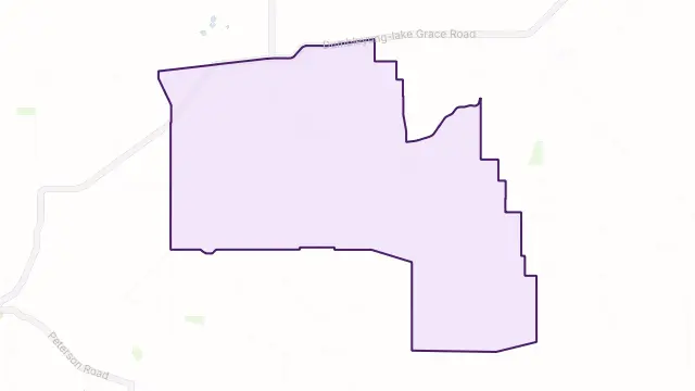 Moulyinning Area Boundary Map
