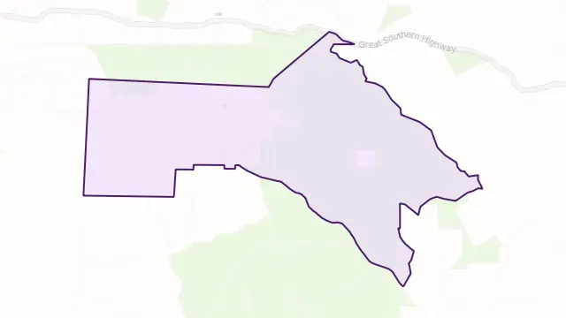 Mount Observation Area Boundary Map