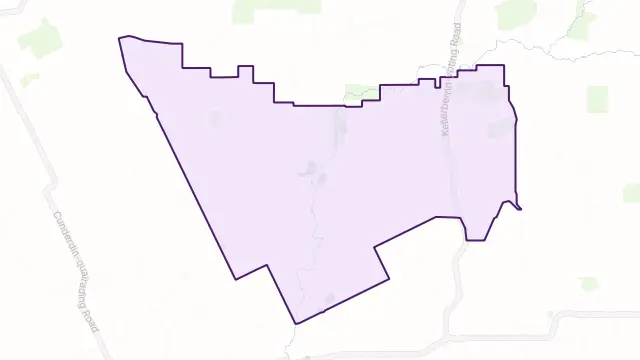 Mount Stirling Area Boundary Map