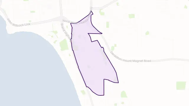 Mount Tarcoola Area Boundary Map