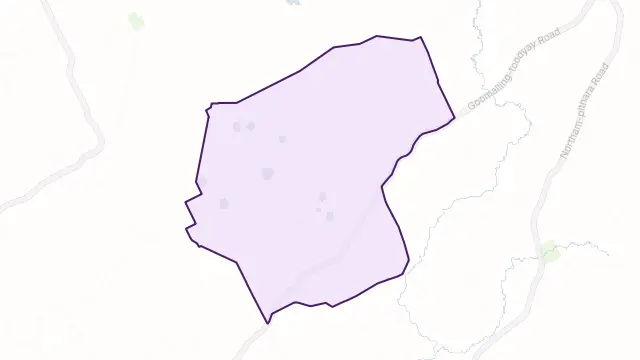 Mumberkine Area Boundary Map