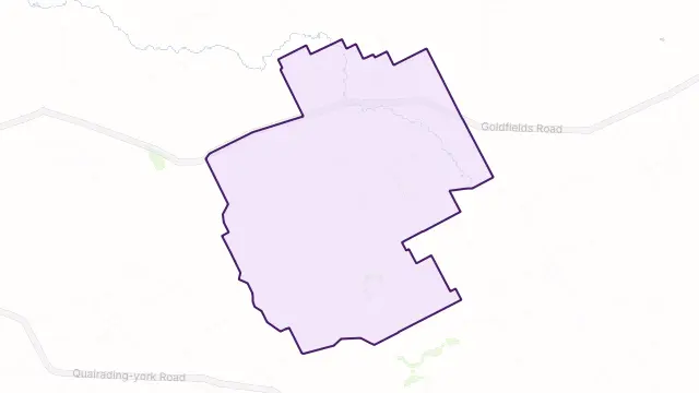 Narraloggan Area Boundary Map