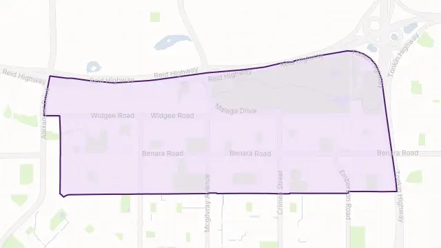 Noranda Area Boundary Map