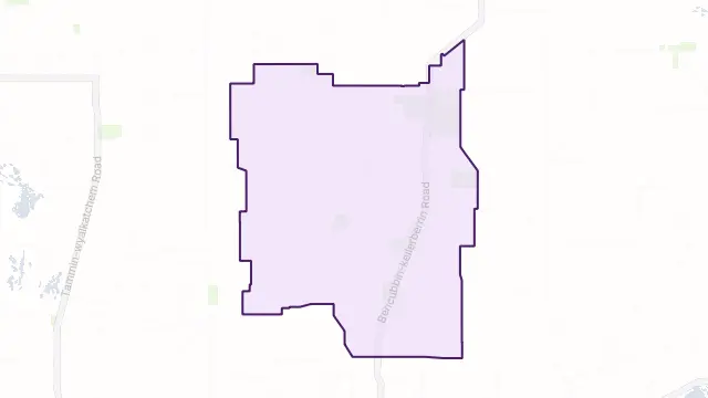 North Kellerberrin Area Boundary Map