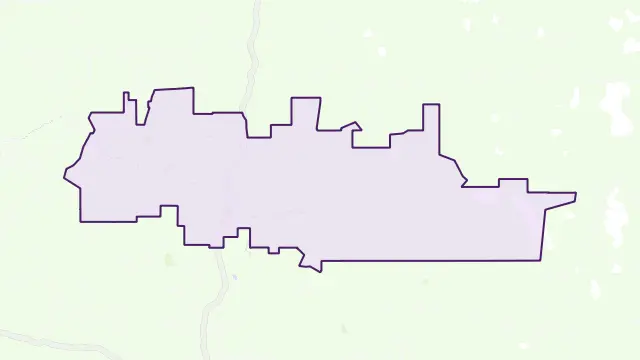 Ogilvie Area Boundary Map