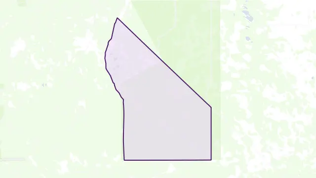 Parker Range Area Boundary Map