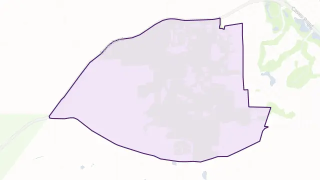 Quedjinup Area Boundary Map