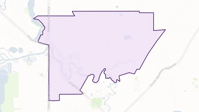 Ravenswood Area Boundary Map