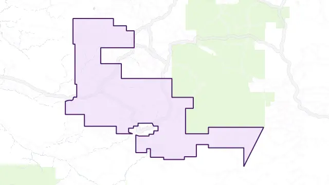 Rocklea Area Boundary Map