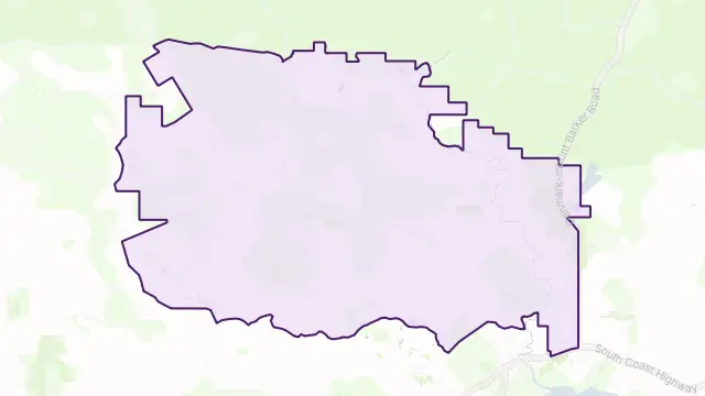 Scotsdale Area Boundary Map