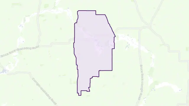 Shackleton Area Boundary Map