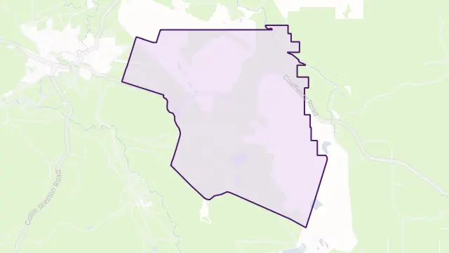 Shotts Area Boundary Map