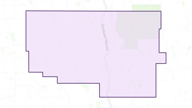 Sir Samuel Area Boundary Map