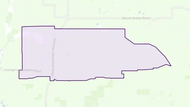 South Kumminin Area Boundary Map
