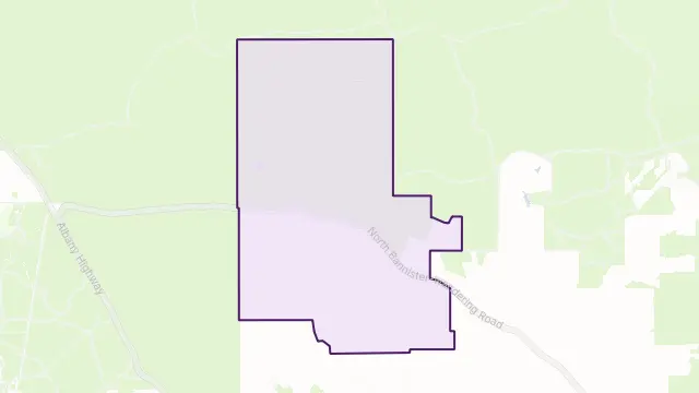 Springs Area Boundary Map