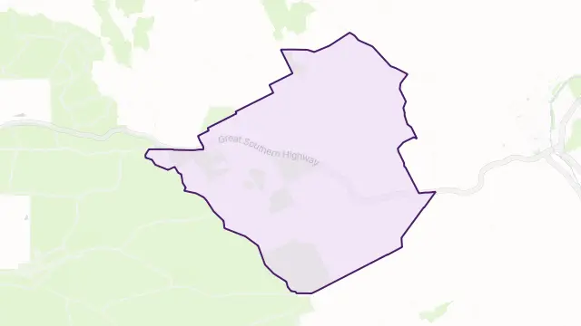 St Ronans Area Boundary Map