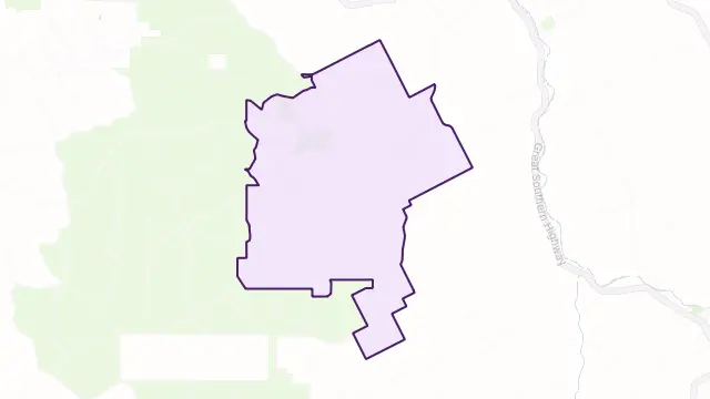 Talbot Area Boundary Map