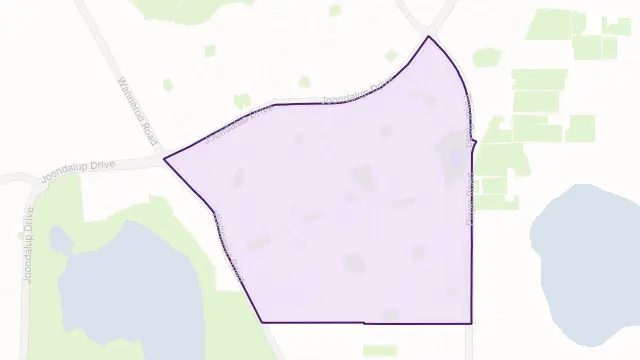 Tapping Area Boundary Map