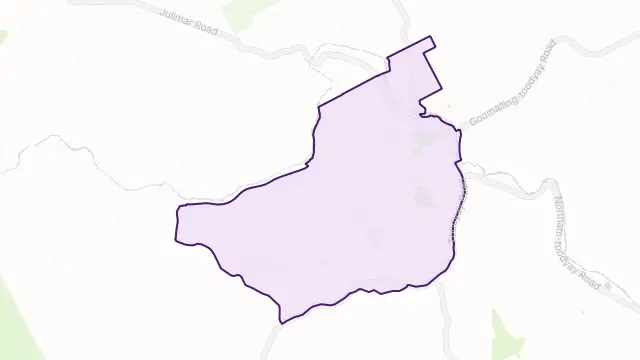 Toodyay Area Boundary Map