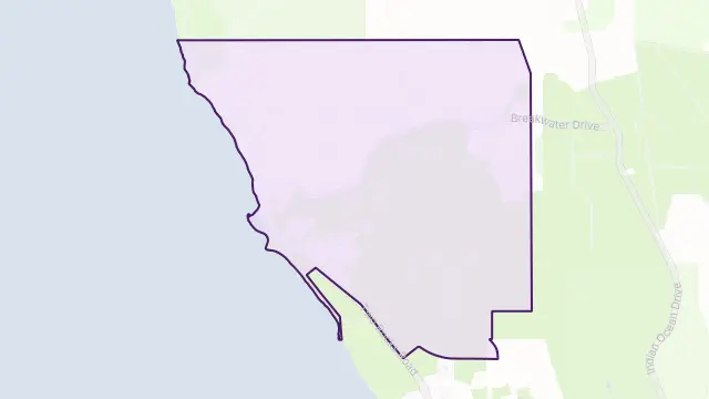 Two Rocks Area Boundary Map