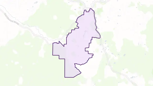 Upper Capel Area Boundary Map