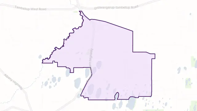 Wansbrough Area Boundary Map