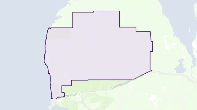Waterbank Area Boundary Map