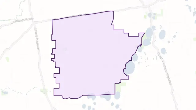 Wedgecarrup Area Boundary Map