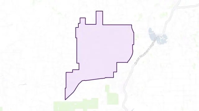 Weld Range Area Boundary Map