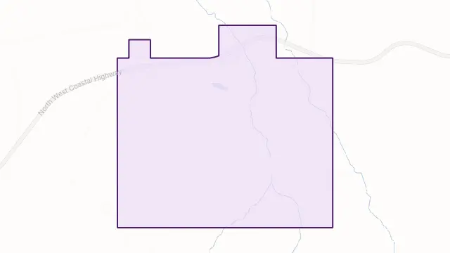 Whim Creek Area Boundary Map