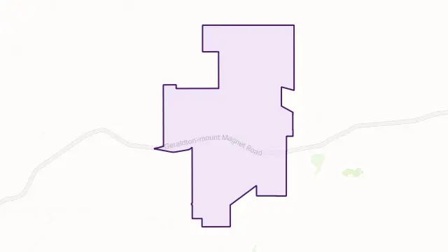 Wicherina Area Boundary Map