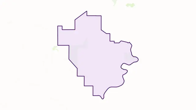 Wicherina South Area Boundary Map